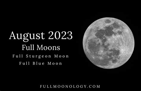 full moon august 2023 date and time